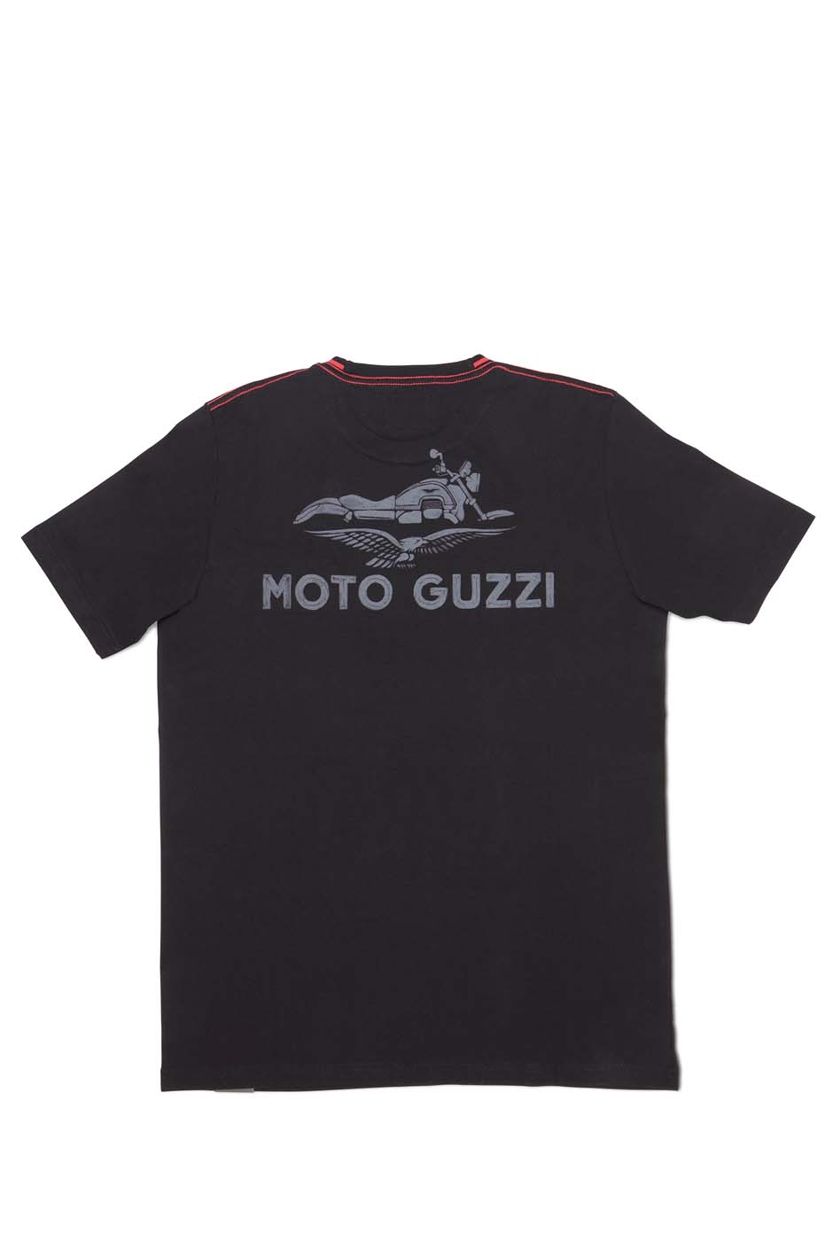 MOTO GUZZI T-SHIRT CLASSIC - BLACK