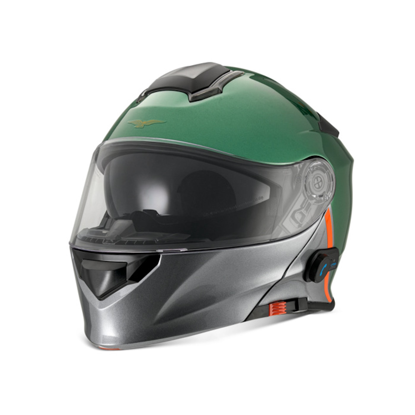 Moto Guzzi Modular Helmet - Green