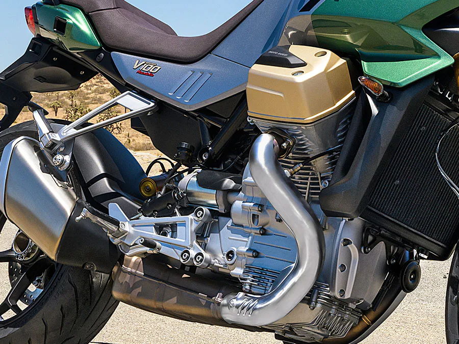 Moto Guzzi V100 Mandello Ushers in a New Era of Active Aeros - Asphalt &  Rubber